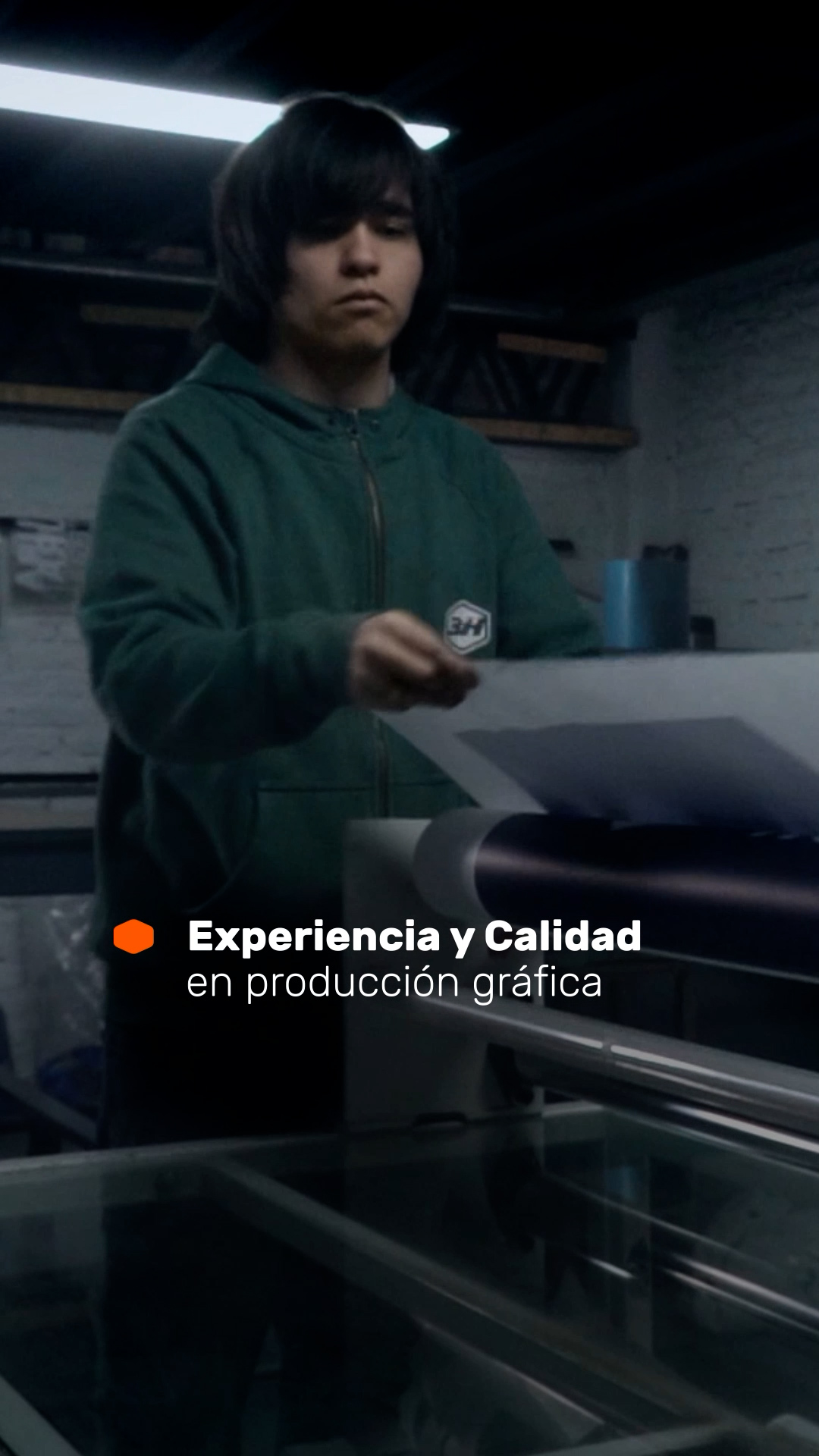 Versión para Reels de la campaña 3H: experiencia y calidad en producción gráfica