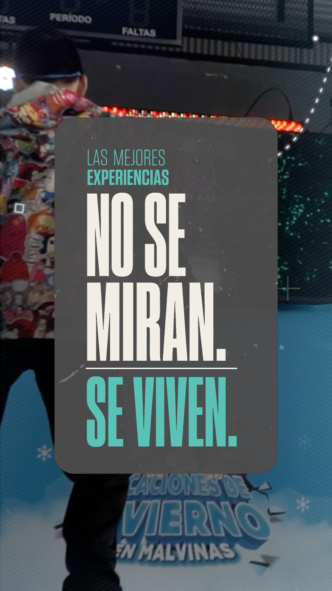 Jota: las mejores experiencias no se miran, se viven.
