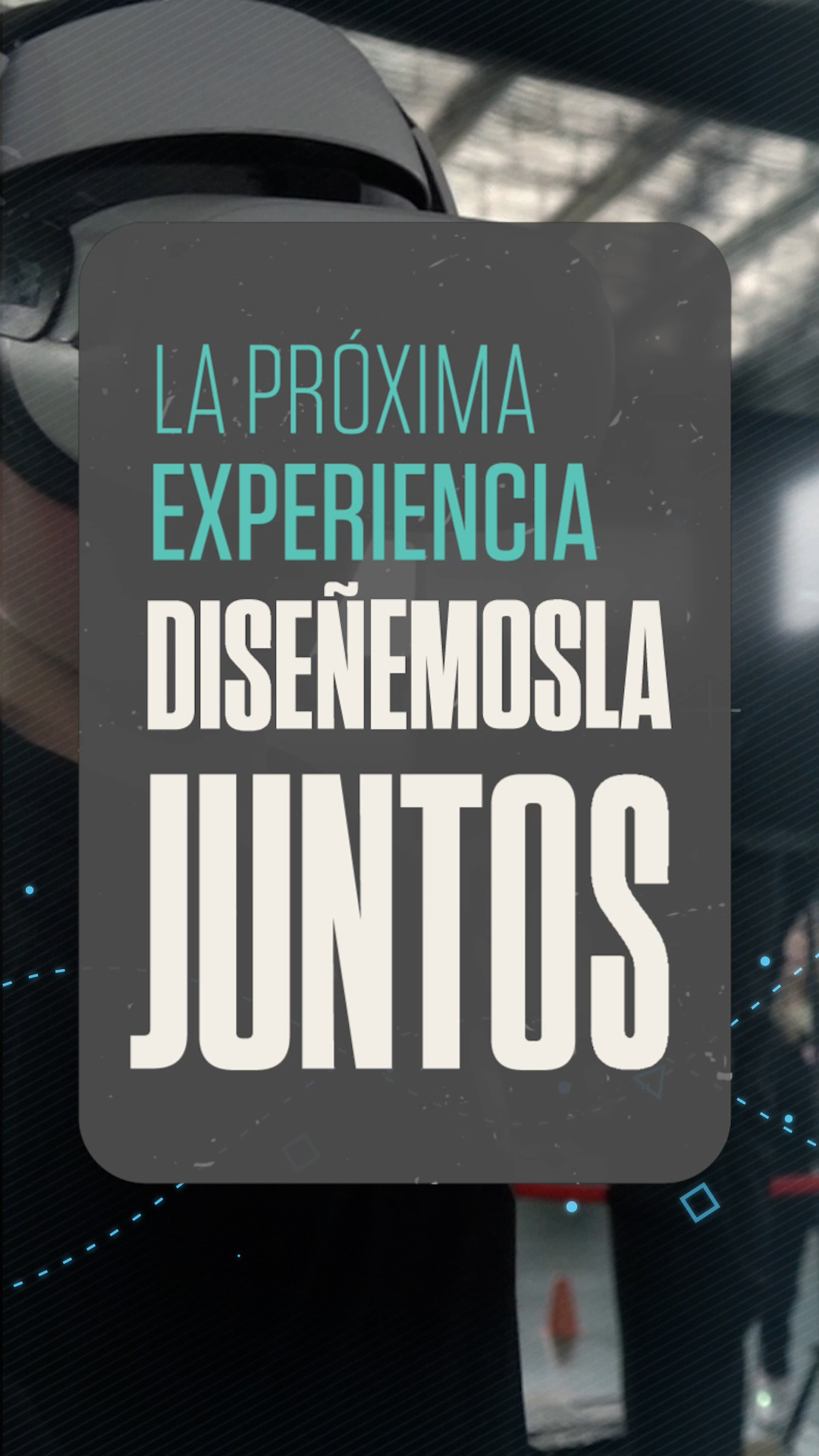 Jota: la próxima experiencia diseñémosla juntos.